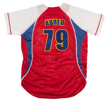 2013 Jose Abreu Signed Game Used Cuba National Team Jersey from World Port Tournament